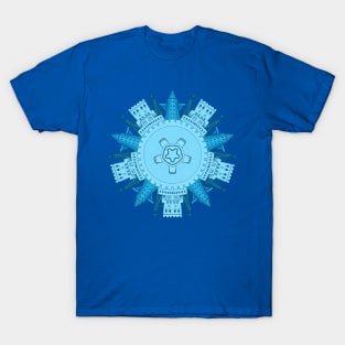 Ancient City blue T-Shirt